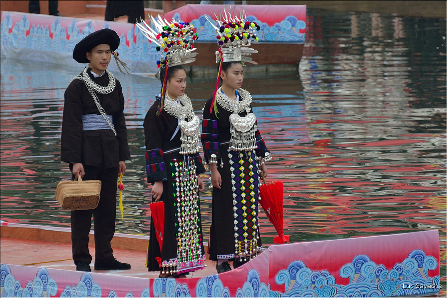 Le Festival de Taijiang, près de Kaili, regroupe de nombreuses ethnies du guizhou. (20)