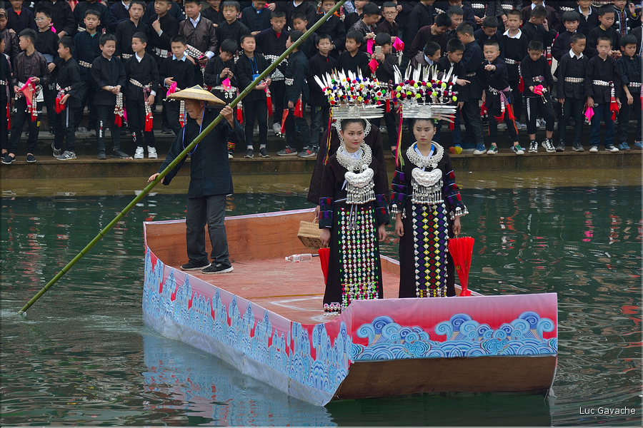 Le Festival de Taijiang, près de Kaili, regroupe de nombreuses ethnies du guizhou. (24)