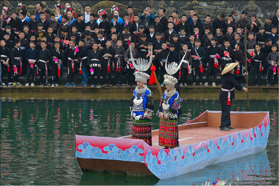 Le Festival de Taijiang, près de Kaili, regroupe de nombreuses ethnies du guizhou. (26)