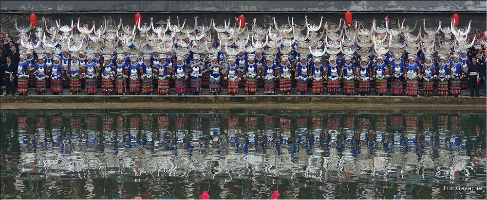 Le Festival de Taijiang, près de Kaili, regroupe de nombreuses ethnies du guizhou. (28)