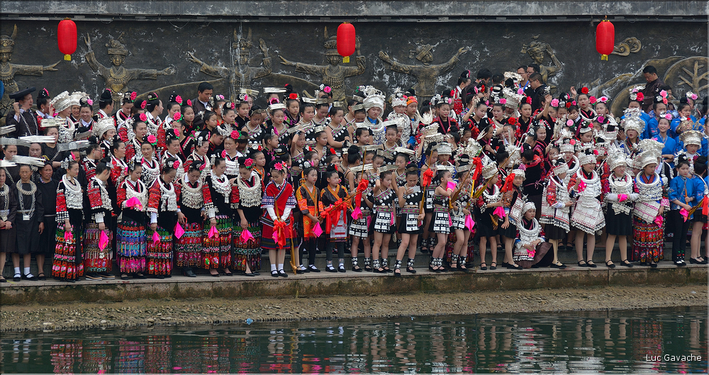 Le Festival de Taijiang, près de Kaili, regroupe de nombreuses ethnies du guizhou. (30)