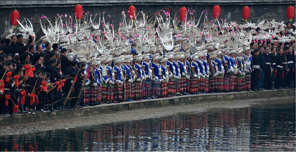 Le Festival de Taijiang, près de Kaili, regroupe de nombreuses ethnies du guizhou. (32)