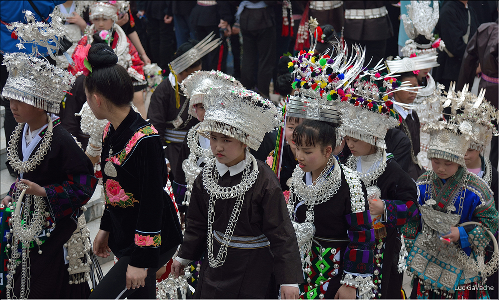 Le Festival de Taijiang, près de Kaili, regroupe de nombreuses ethnies du guizhou. (34)