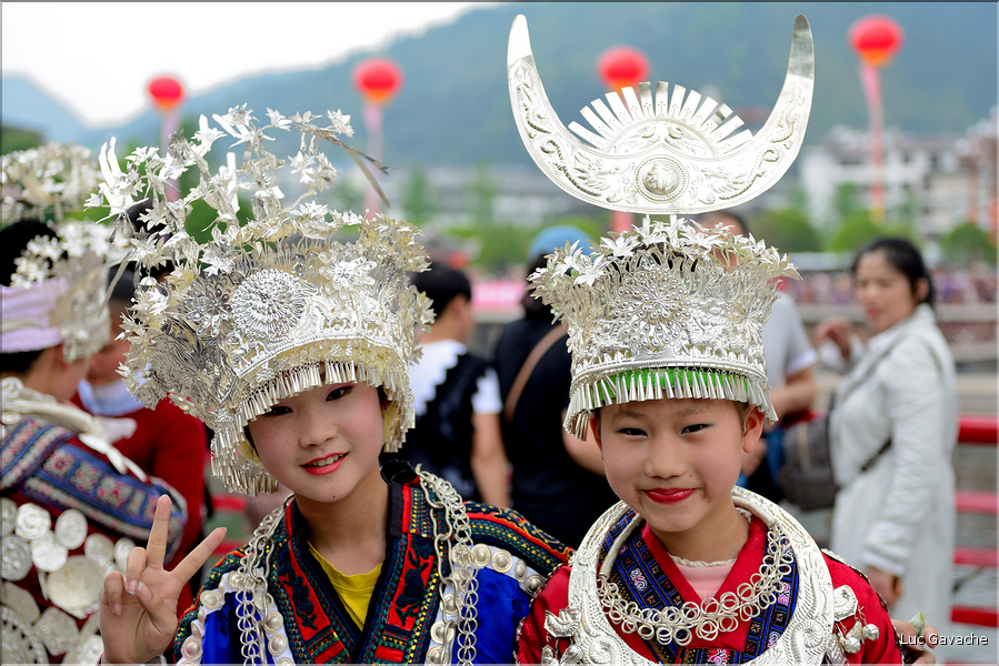 Le Festival de Taijiang, près de Kaili, regroupe de nombreuses ethnies du guizhou. (43)