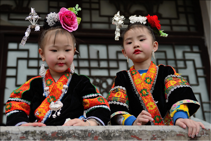 Le Festival de Taijiang, près de Kaili, regroupe de nombreuses ethnies du guizhou. (50)