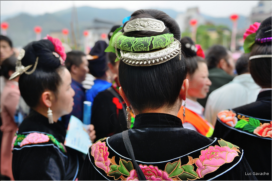 Le Festival de Taijiang, près de Kaili, regroupe de nombreuses ethnies du guizhou. (54)
