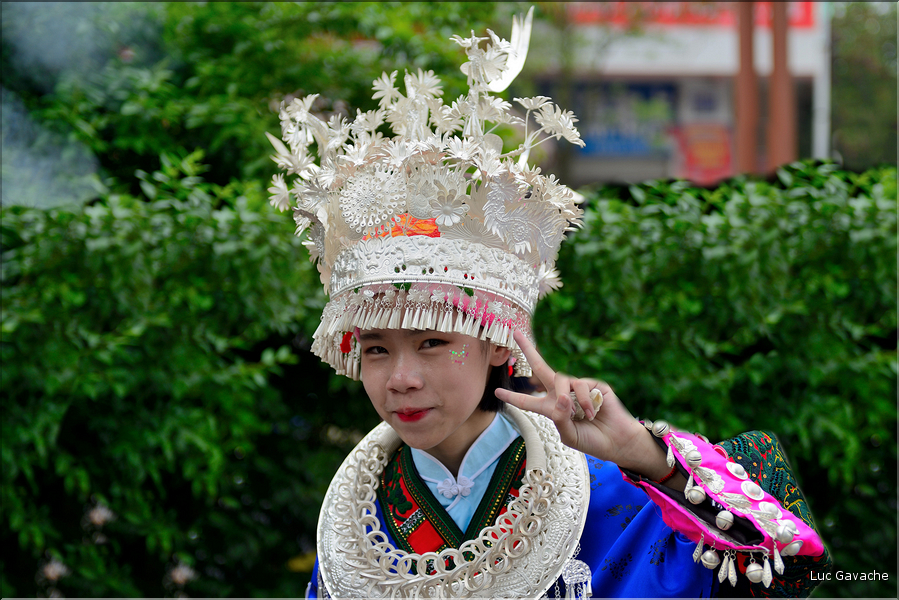 Le Festival de Taijiang, près de Kaili, regroupe de nombreuses ethnies du guizhou. (56)