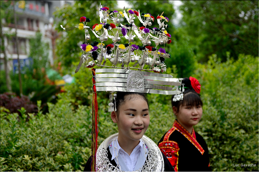 Le Festival de Taijiang, près de Kaili, regroupe de nombreuses ethnies du guizhou. (57)