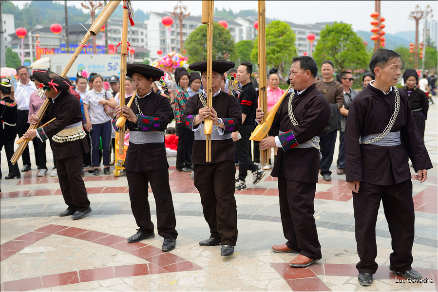 Le Festival de Taijiang, près de Kaili, regroupe de nombreuses ethnies du guizhou. (66)