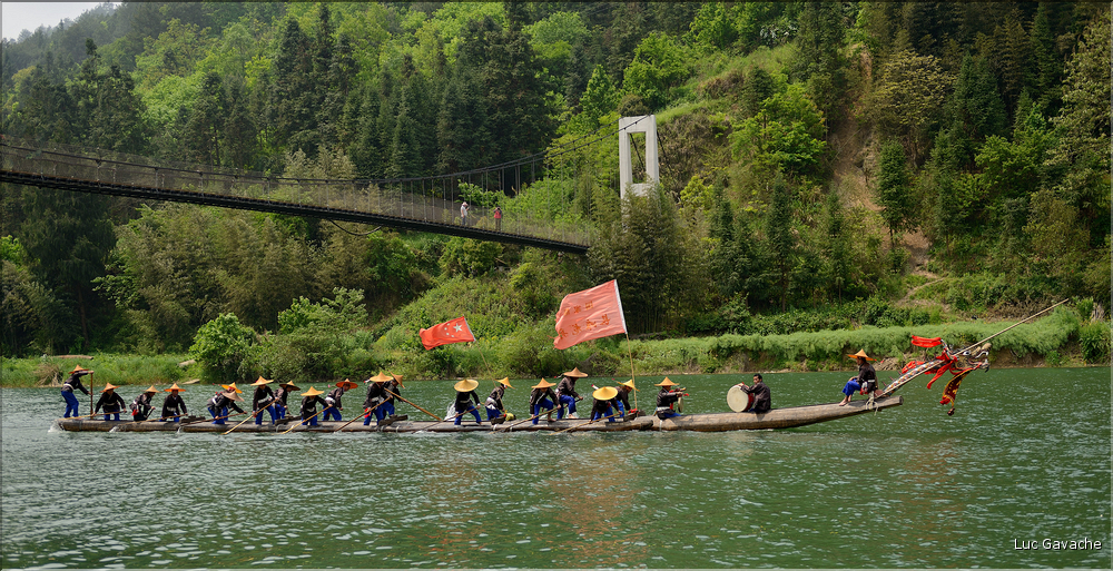 Le village de Chang-tan est rennomé pour ses barques du dragon, profilées pour la course. (10)