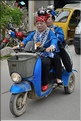 Le jour du festival des surs Mioa à Pianzhai (Shidong), les habitants de la région se dirigent vers le village pour les festivités... (4)