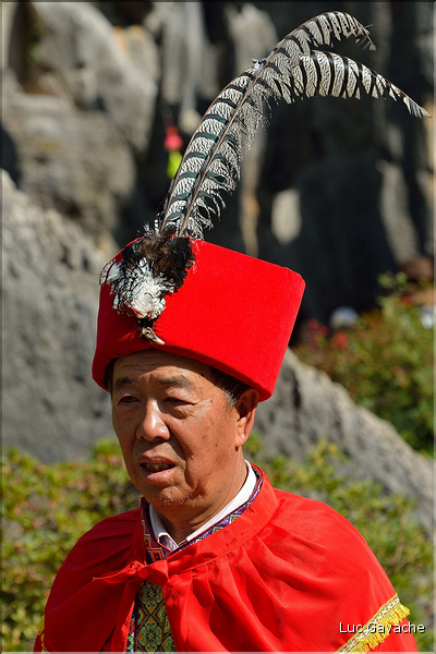 Jour de fête et costumes traditionnels à Shilin. (12)