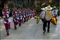 Jour de fête et costumes traditionnels à Shilin. (22)