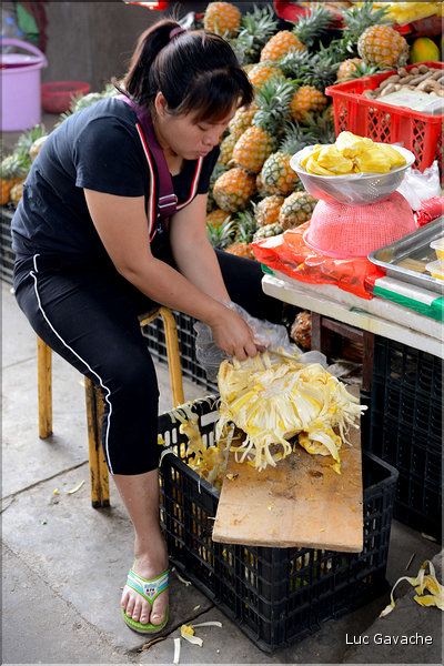 Le marché aux fruits de Lengdun. (2)