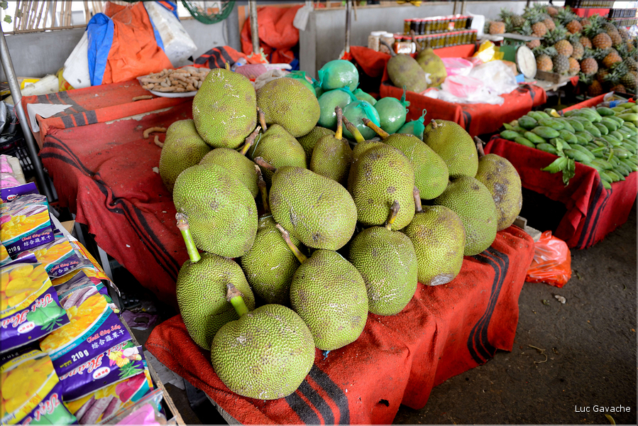 Le marché aux fruits de Lengdun. (3)