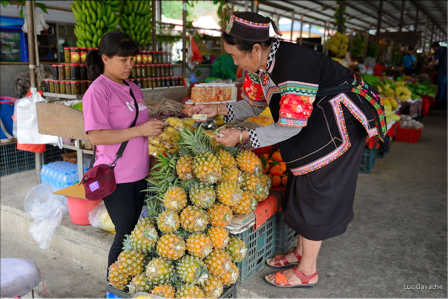 Le marché aux fruits de Lengdun. (9)