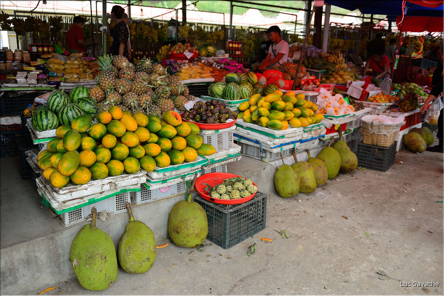 Le marché aux fruits de Lengdun. (25)