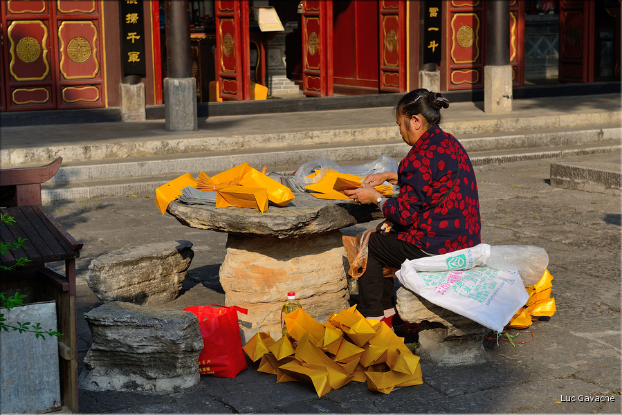 Temple taoste dans la ville de Jianshui. (3)