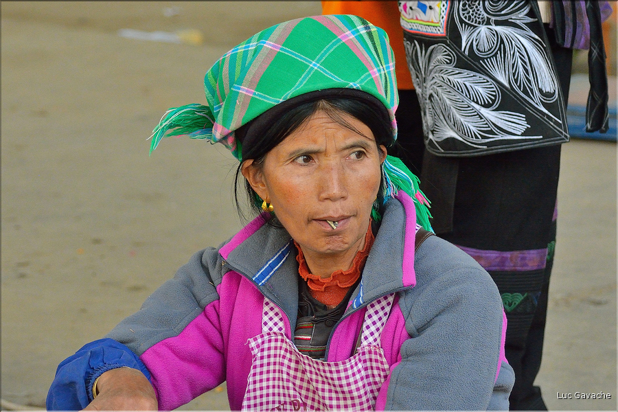 Le marché de Shengcun, dans la région de Yuanyang, est fréquenté par des ethnies hautes en couleurs comme les Yi et les Hani. (106)