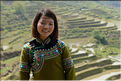 Le long des rizières entre les villages de Qingkou et de Bada. (7)