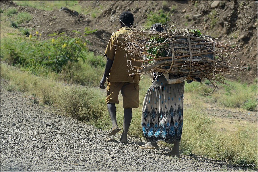Dans les environs de la ville de Konso. (2)