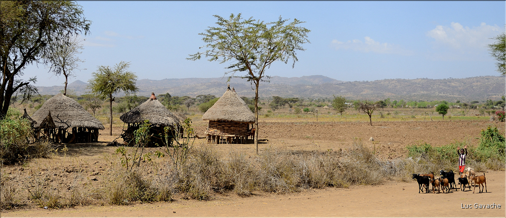 Dans les environs de la ville de Konso. (32)