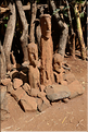 Chez les Konso, subsistent les waka, ces petits totems funéraires. (1)