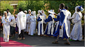 La fête orthodoxe du Timkat se déroule à la mi-janvier et commémore la naissance du Christ. (7)
