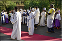 La fête orthodoxe du Timkat se déroule à la mi-janvier et commémore la naissance du Christ. (8)