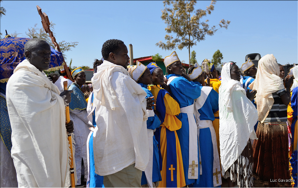 Retour des tabots dans les églises de Yabelo le lendemain du Timkat. (4)