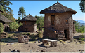 Maisons traditionnelles à Lalibela.  (8)