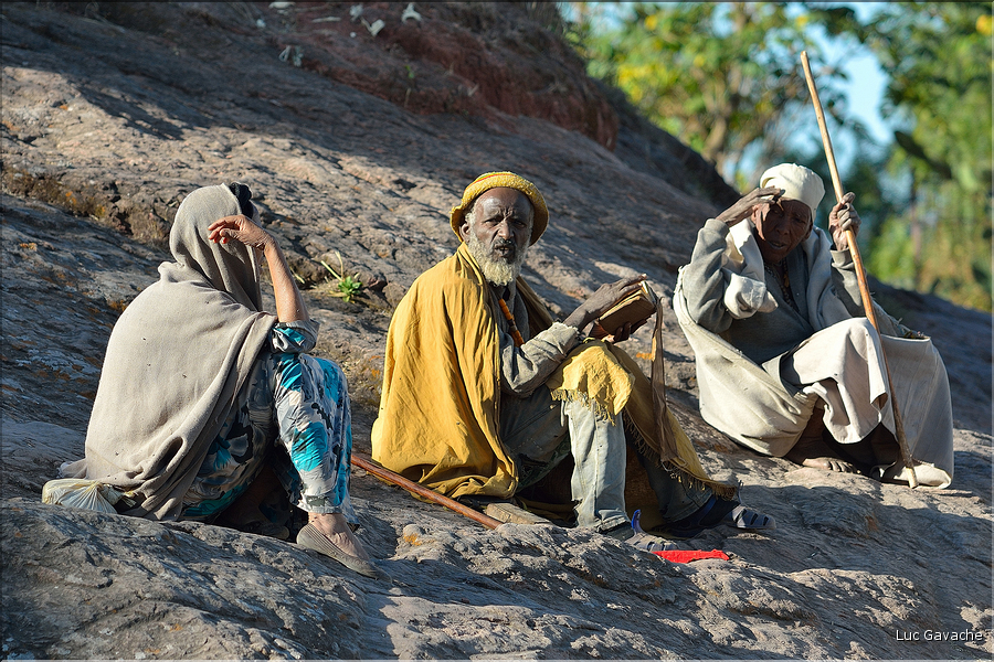 Lalibela est le plus important lieu saint de l'orthodoxie éthiopienne et attire de nombreux pèlerins.  (22)