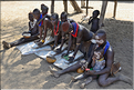 Ici le village Korcho oú les femmes préparent collectivement du sorgho pour faire de la bière en vu d'une petite fête. (8)