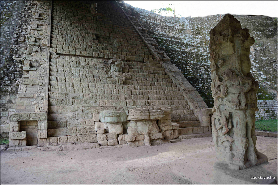 L'escalier hiéroglyphique de Copn est l'une des pièces maitresses du site. (2)