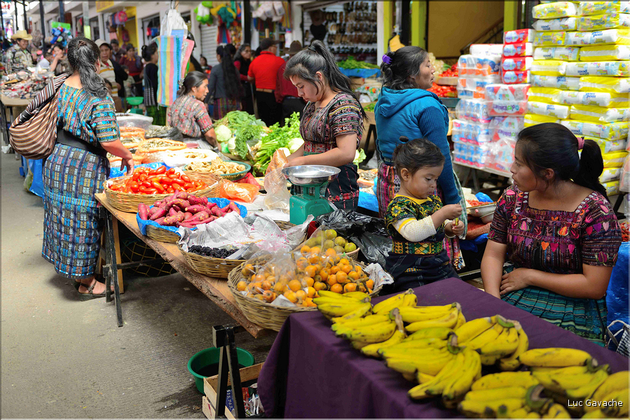 Le marché de Solola côté alimentation. (11)