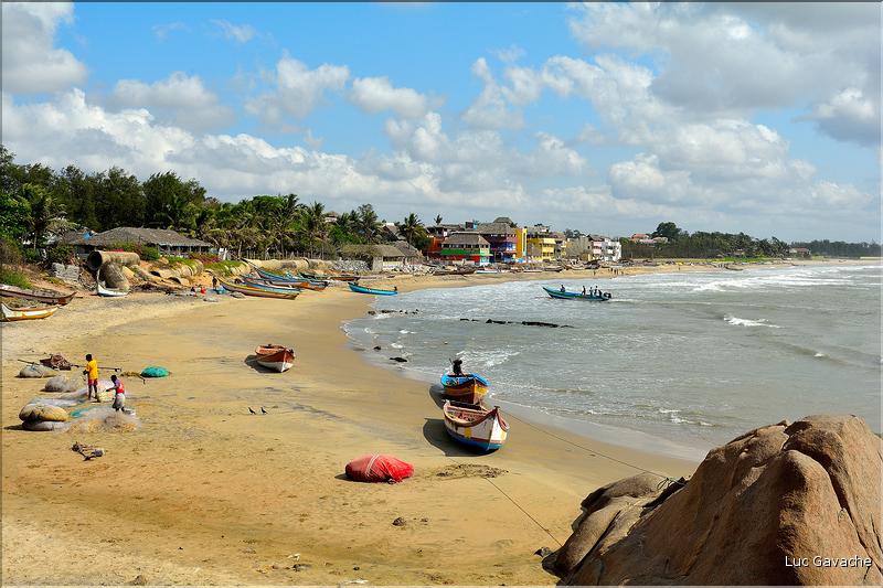 Plage des pêcheurs de Mahabalipuram. (1)