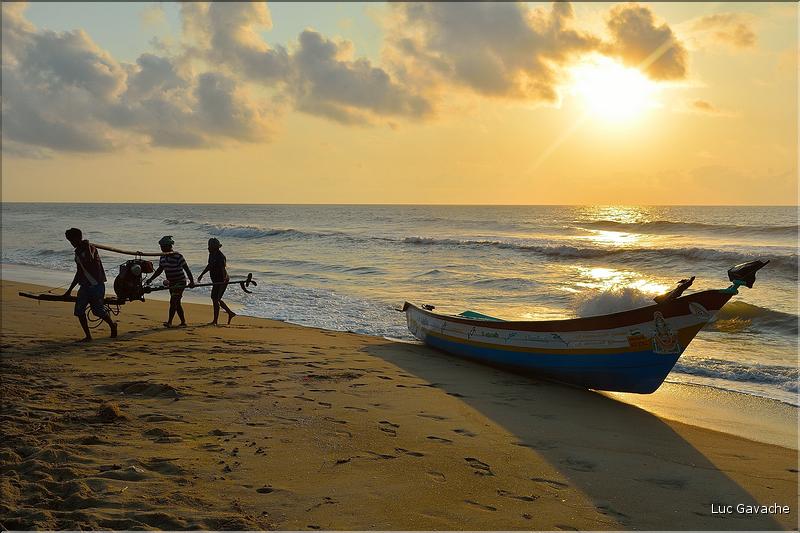 Plage des pêcheurs de Mahabalipuram. (11)