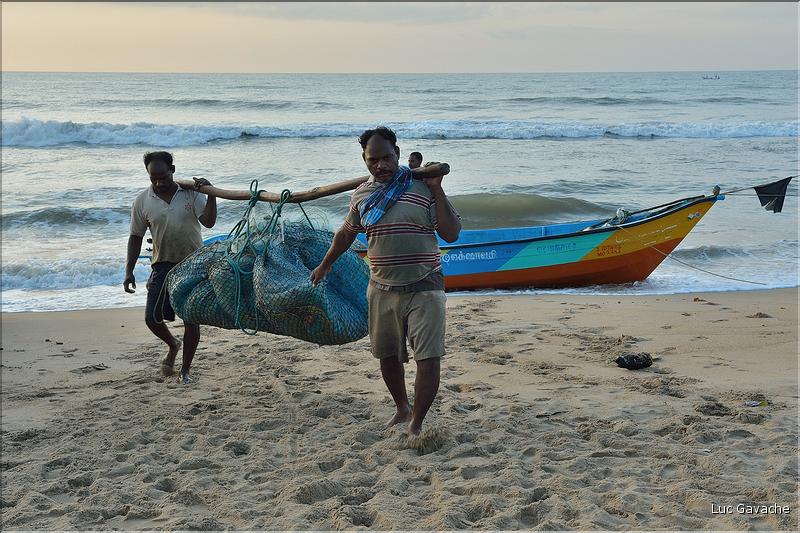 Plage des pêcheurs de Mahabalipuram. (15)