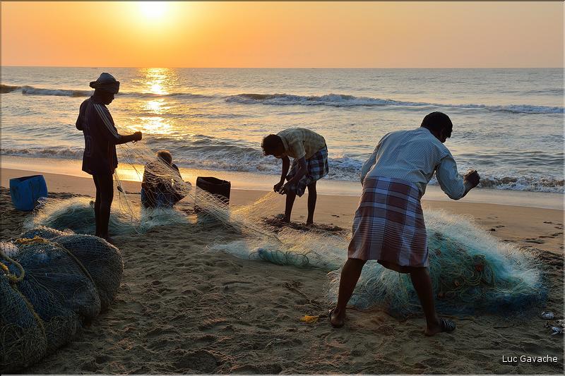 Plage des pêcheurs de Mahabalipuram. (16)