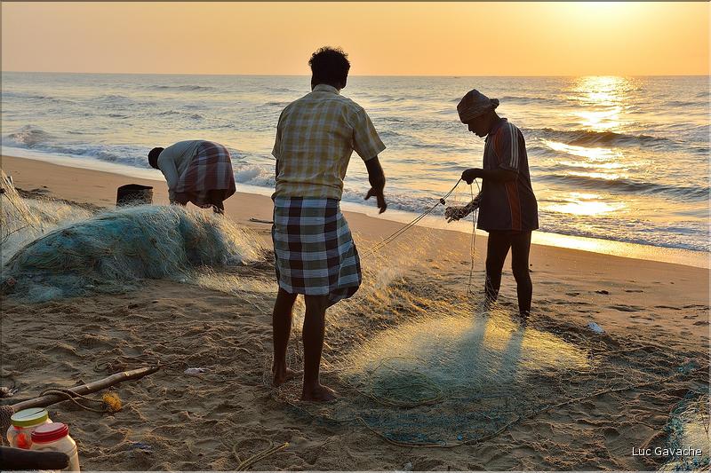 Plage des pêcheurs de Mahabalipuram. (17)