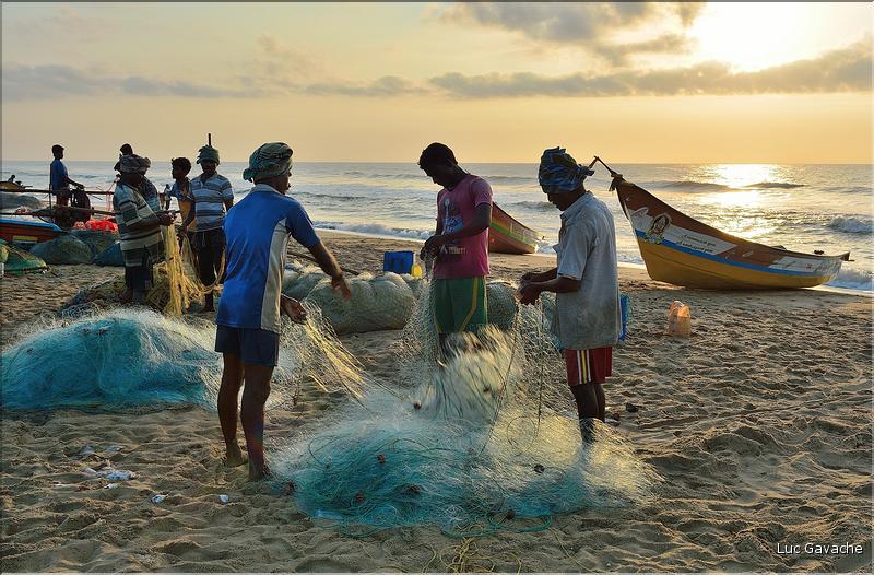 Plage des pêcheurs de Mahabalipuram. (20)