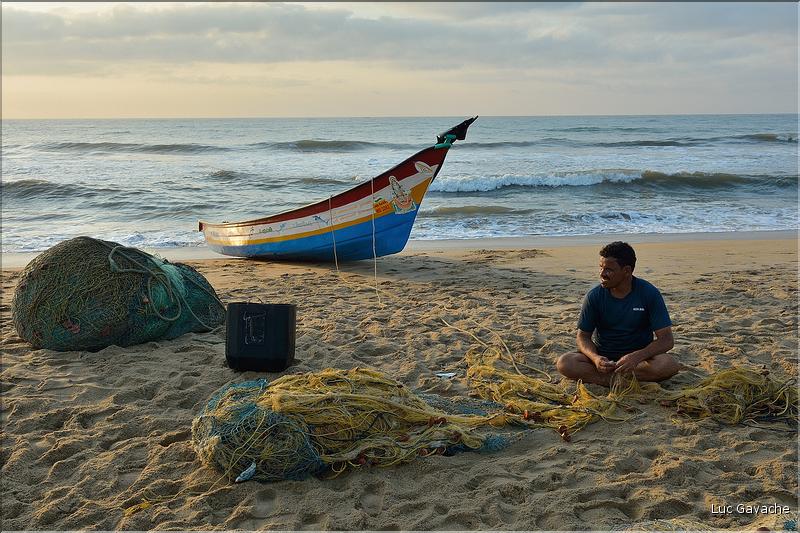 Plage des pêcheurs de Mahabalipuram. (27)