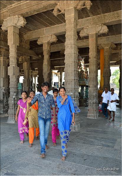 Dans le Temple d'Ekambareshwara de Kanchipuram. (14)