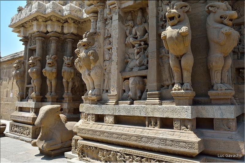 Le Temple de Kailashanatha de Kanchipuram date du VIII ème siècle. (6)