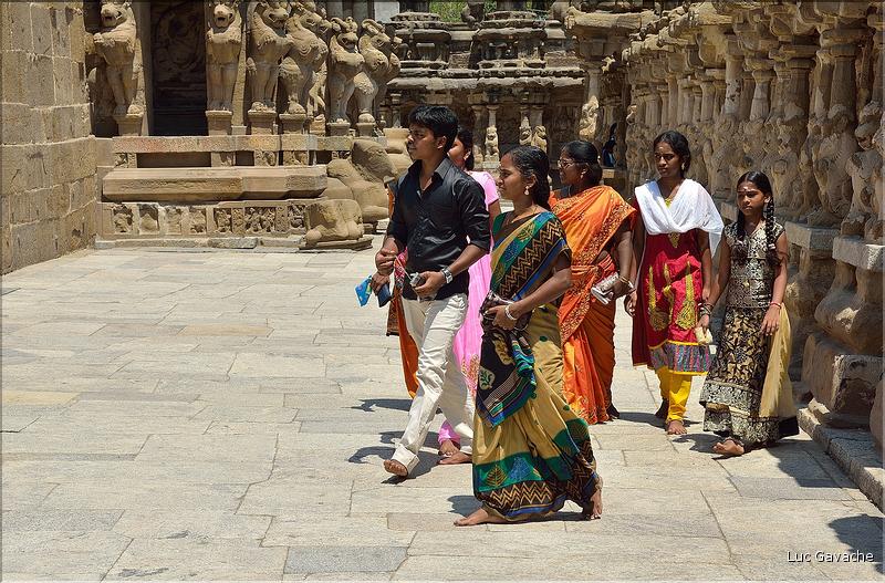 Le Temple de Kailashanatha de Kanchipuram date du VIII ème siècle. (9)