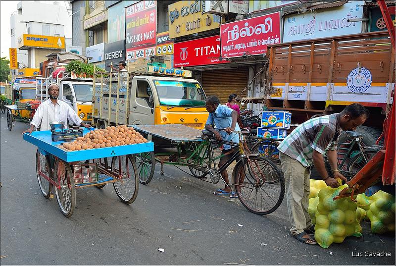 Le marché de Pondichery. (5)