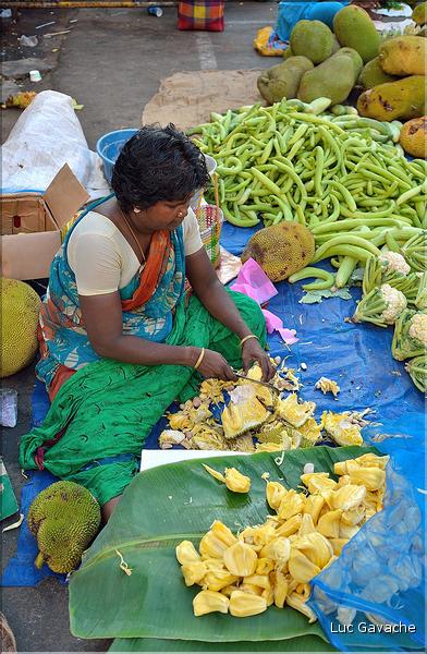 Le marché de Pondichery. (11)