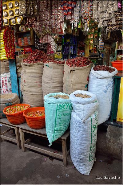 Le marché de Thanjavur. (10)