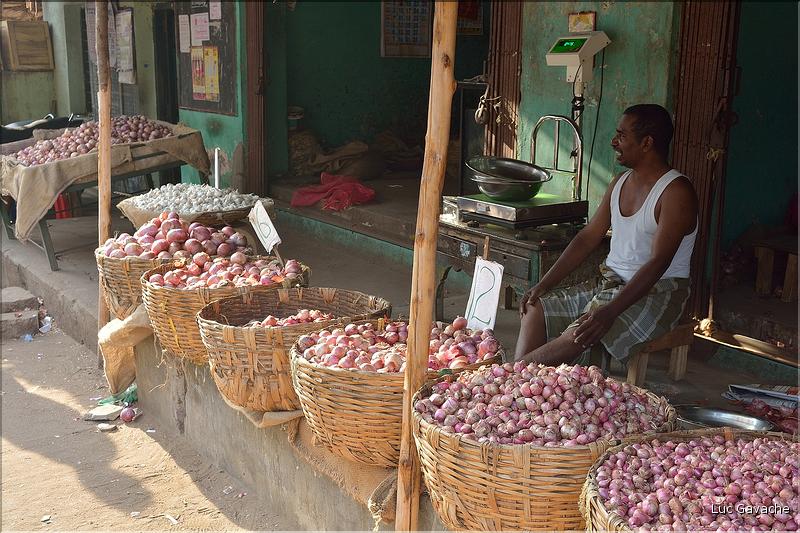 Le marché de Thanjavur. (12)