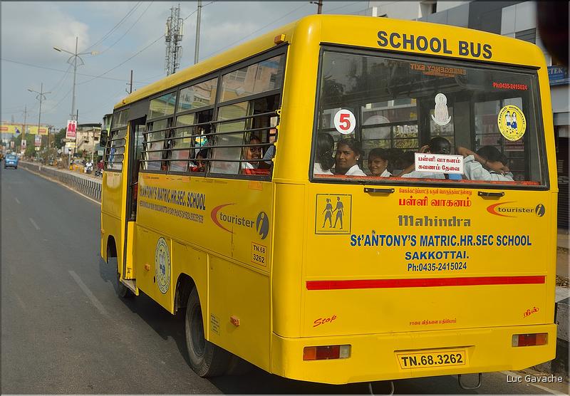 En route vers la ville de Trichy. (1)